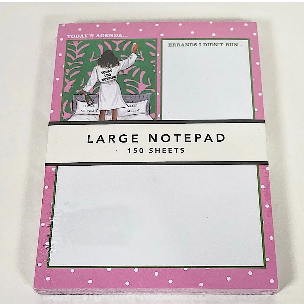 TODAY’S AGENDA Plant Decor Notepad